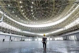 Steel Structure Dome Gymnasium