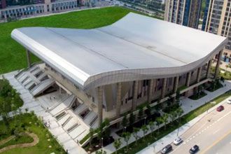 Prefab Sports Hall Gymnasium Buildings Steel Roof Truss Design