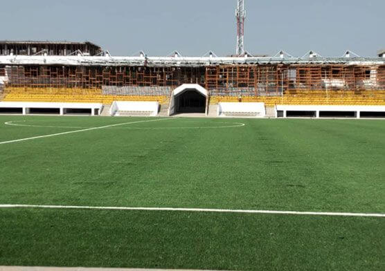 South Sudan Sport Football Stadium Bleacher Canopy With Space Frame Cantilever Design