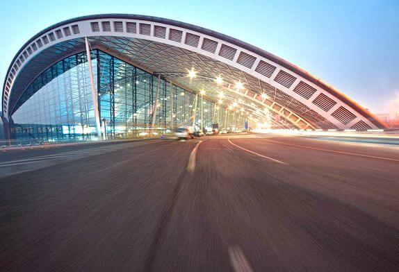 steel structure airport