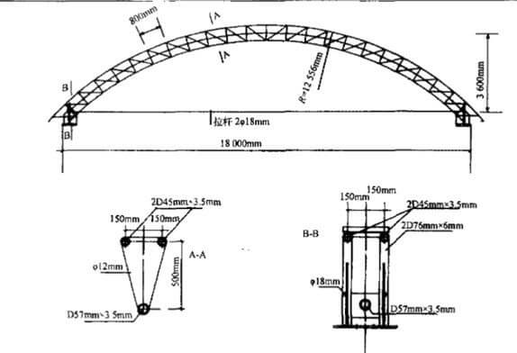 Steel Arched Roof