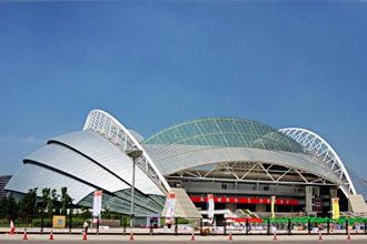 Steel Structure Roof Design of Expo Center Indoor Football Field