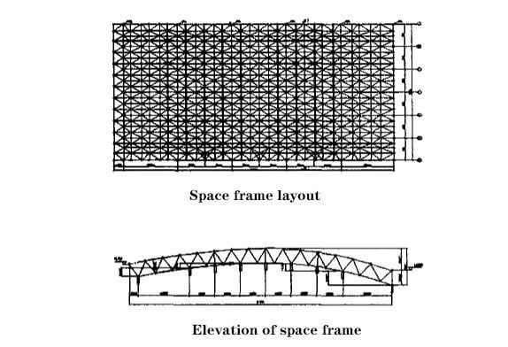 Basketball Stadium Space Frame
