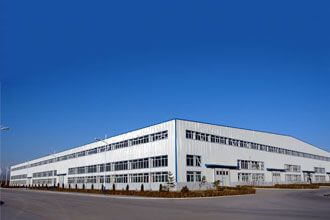 Multi-storey light steel structure industrial warehouse building