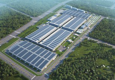 Pre-engineered Steel Structure Battery Warehouse Building
