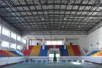 Prefabricated Basketball Stadium Steel Structure Building For Indoor Sports Center