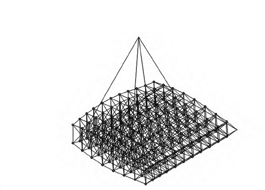 The force model of the space frame structure