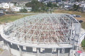 Lightning Protection Measures for Steel Space Frame Structure