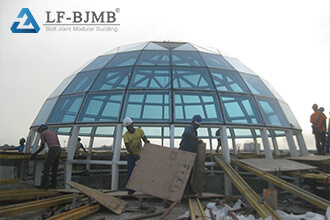 What are the main architectural applications for domes?