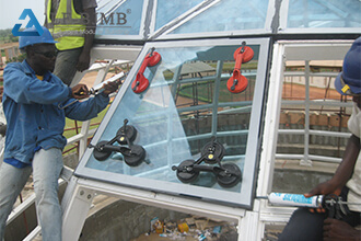 Is insulated plus glazed glass recommended in arid areas?