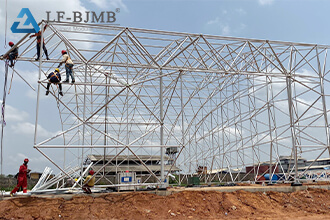 Precautions for the installation of large-span steel structures