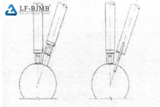 Local welding problem of bolt ball joint space frame (Part 1)