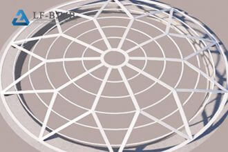 Design of a Large Span Petal Shaped Dome