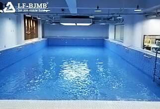 What are the advantages of a steel structure swimming pool?