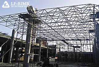 Space frame construction process quality control points (installation points of attention)
