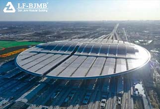 After two years, Asia's largest high-speed rail station was completed and put into operation