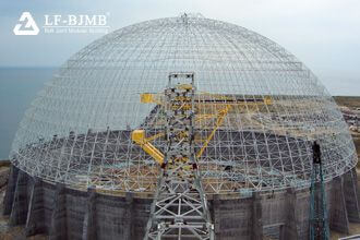 Spherical mesh frame structure
