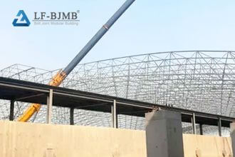 Key points for the design of large-span grid structures