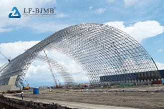 Application of Key Construction Techniques for Long-Span Steel Structures