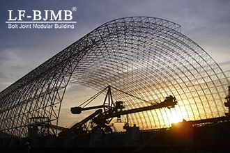 A Study on the Selection of Structural Designs for Long-Span Dry Coal Storage Sheds