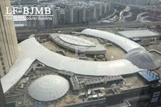 The Application of Membrane Structures in Commercial District Canopies