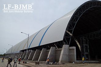 Introduction to Steel Membrane Structure Coal Storage Sheds
