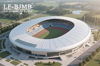 Why Do Large Sports Arenas Prefer Steel Structures?