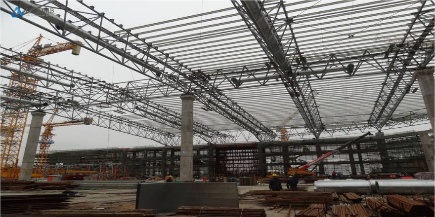 Roof Structure for Exhibition and Convention Centers