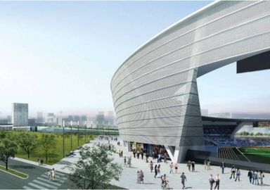 Steel Structure Project for the Main Stadium at the Olympic Park